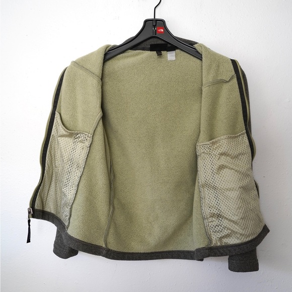 Vintage Patagonia Women Synchilla Polar Basin Jacket Eucalyptus Green Hike Sz S - Picture 5 of 8